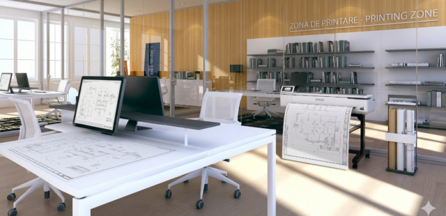 Cum organizezi zona de printare într-un birou open-space